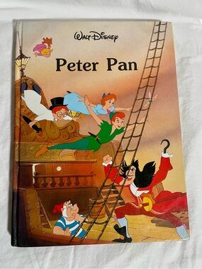 VTG 1989 Walt Disney Classic Series Peter Pan Hardcover